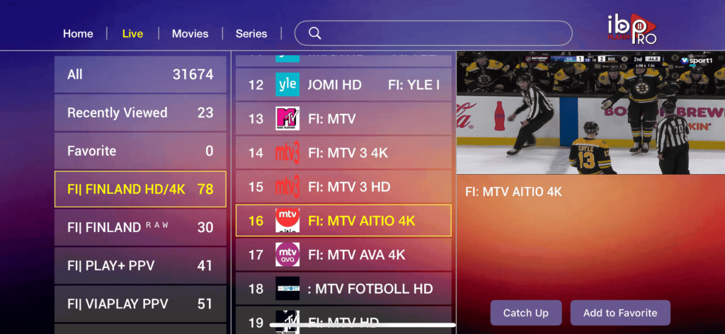 iptv finland